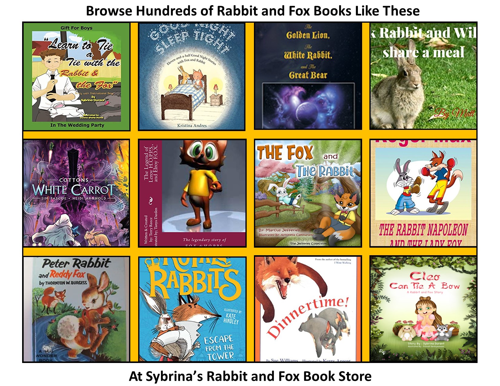 rabbit-and-fox-books-poster-25 | Sybrina Publishing